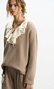 V-neck jumper - BRUSNIKA. Women clothes