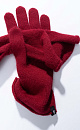Raccoon down gloves - BRUSNIKA. Women clothes