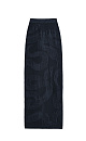 Maxi skirt with a jacquard pattern - BRUSNIKA. Women clothes