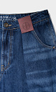 Wide jeans with pleats - BRUSNIKA. Women clothes