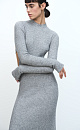 Wool blend knitted dress - BRUSNIKA. Women clothes