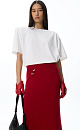 T-shirt with shoulder pads - BRUSNIKA. Women clothes