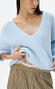 V-neck cotton knit jumper - BRUSNIKA. Women clothes