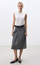 Top with a polo collar - BRUSNIKA. Women clothes