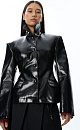 Fitted patent-finish jacket - BRUSNIKA. Women clothes