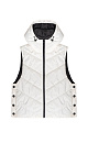 Oversized hooded vest - BRUSNIKA. Women clothes