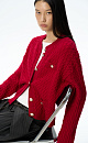 Extrafine Merino Wool Cardigan - BRUSNIKA. Women clothes