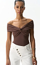 Off-the-shoulder top - BRUSNIKA. Women clothes