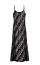 Maxi dress with sequins on the straps - BRUSNIKA. Women clothes