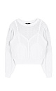 Openwork cotton jumper - BRUSNIKA. Women clothes