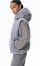 Quilted down vest - BRUSNIKA. Women clothes