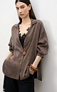 Loose shirt made of cupra - BRUSNIKA. Women clothes