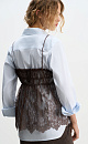 lace top with ties - BRUSNIKA. Women clothes