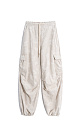 Flower-printed cargo jeans - BRUSNIKA. Women clothes