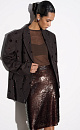 Midi skirt with sequins - BRUSNIKA. Women clothes