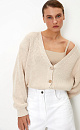 Cotton cardigan - BRUSNIKA. Women clothes