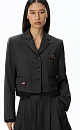 Cropped jacket - BRUSNIKA. Women clothes