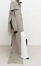 Long fringed scarf - BRUSNIKA. Women clothes