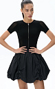 Cutout-back bodysuit - BRUSNIKA. Women clothes