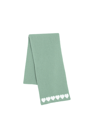 Scarf with hearts - BRUSNIKA Women Clothes