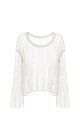 Semi-sheer jumper - BRUSNIKA. Women clothes