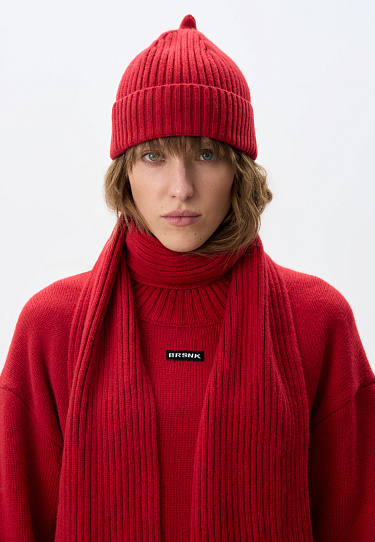 A cap with a lapel - BRUSNIKA Women Clothes