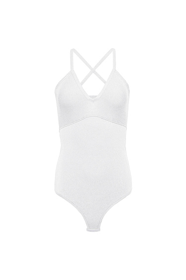 Bodysuit with thin straps - BRUSNIKA Women Clothes