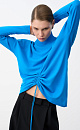 Turtleneck with drawstring - BRUSNIKA. Women clothes