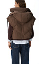 down vest with double stitching - BRUSNIKA. Women clothes