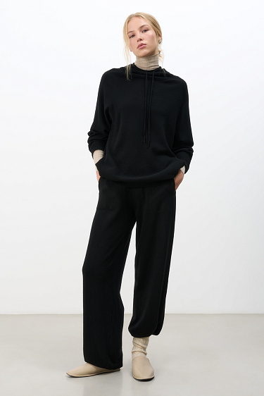 Cashmere and wool knit pants - BRUSNIKA Women Clothes