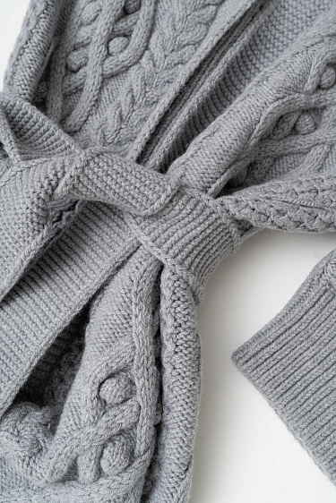 Long knit cardigan - BRUSNIKA Women Clothes