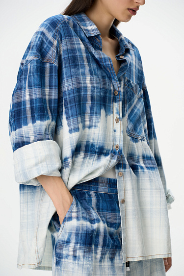 Tie dye shirt - BRUSNIKA Women Clothes
