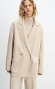 Cashmere-blend knit blazer - BRUSNIKA. Women clothes