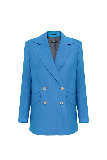 Classic linen jacket - BRUSNIKA Women Clothes