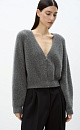 Fox down bomber jacket - BRUSNIKA. Women clothes