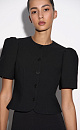 jacket with puffed sleeves - BRUSNIKA. Women clothes