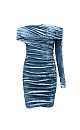 Velour mini dress - BRUSNIKA. Women clothes