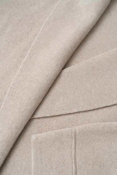 Cashmere-blend knit blazer - BRUSNIKA Women Clothes