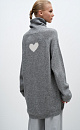 Oversized cashmere and wool blend jumper - BRUSNIKA. Women clothes