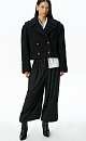 Short double-breasted coat - BRUSNIKA. Women clothes
