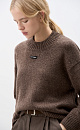 Voluminous jumper with cashmere addition - BRUSNIKA. Women clothes