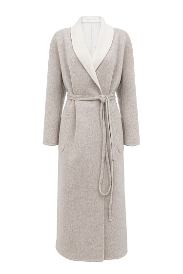 Double-sided robe coat - BRUSNIKA Women Clothes