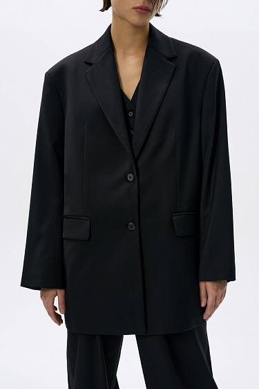 Classic single-breasted jacket - BRUSNIKA Women Clothes
