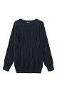 Grunge knit jumper - BRUSNIKA. Women clothes