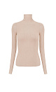 knitted turtleneck made of merino wool - BRUSNIKA. Women clothes