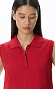 Top with a polo collar - BRUSNIKA. Women clothes