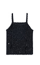 Cotton top with sequins - BRUSNIKA. Women clothes