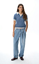 Jeans with voluminous cuffs - BRUSNIKA. Women clothes
