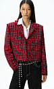 Boucled jacket made of wool - BRUSNIKA. Women clothes