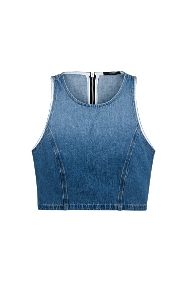 Denim top - BRUSNIKA Women Clothes